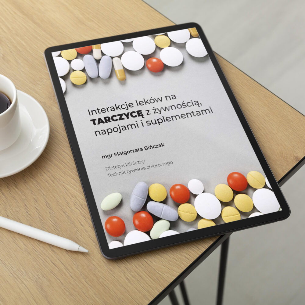 E-book "Interakcje Lewotyroksyny z pożywieniem"